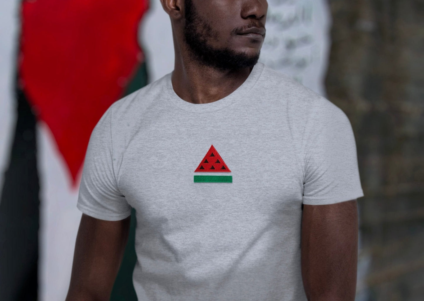 Special Edition Embroidered "Watermelon" Tee - StandUpStrong